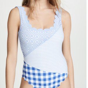 Marysia WAINSCOTT one piece in blue gingham
